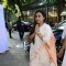 Rani Mukerji arrives at her father's prayer meet