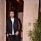 Karan Johar striking a pose after the dinner