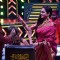 Rekha on the sets of Super Dance 2