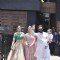 Karisma Kappor, Kareena Kapoor, Saif Ali Khan with Taimur at Sonam Kapoor and Anand Ahuja Wedding