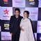 Divya Khosla Kumar with husband Bhushan Kumar at Star Screen Awards 2018