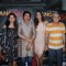 Aahana Kumra with her family at Rangbaaz Screening