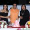 Govinda with his wife and daughter at his Birthday Bash