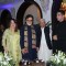 Sanjay Khan with his son Zayed Khan and wife at his 78th Birthday bash