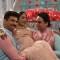 Kirti with Manish and Akhilesh at Baby Shower from Yeh Rishta Kya Kehlata Hai