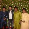 Siddharth Jadhav, Bharat Jadhav and Ankush Choudhary at Amit Thackeray's reception