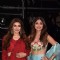 Raveena Tandon and Shilpa Shetty on the sets of Super Dancer 3!