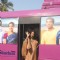 Shabana Azmi waving out of Tata Starbus at the Honeymoon Travels event