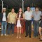 Tiku Talsania, Rakesh Bedi, Juhi Parmar, Asif Sheikh, Raja Chaudhary and Gulshan at the success bash of "Yeh Chanda Kanoon Hain"