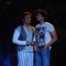 Govinda and Ritesh Desmukh on sets of "Do Knot Disturb" at Filmistan in Mumbai