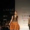 A model walks the runway at the Kiran and Ameghna show at Lakme Fashion Week Spring/Summer 2010