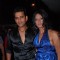 Bhojpuri actor Ravi Kishan with model Brinda Parekh on her birthday bash at Vie Lounge
