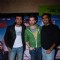 Bollywood actor Neil Nitin Mukesh with friends at the special screening of his new film "Jail"