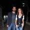 Bollywood actors Hrithik Roshan and Suzanne Roshan at the special screening of film "Aao Wish Karein", PVR Juhu