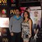 Bollywood actors Aftab Shivdasani and Aamna Shariff at the special screening of film "Aao Wish Karein", PVR Juhu