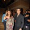 Shahrukh Khan and his wife Gauri Khan at the Shilpa Shetty''s wedding reception
