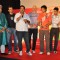 Javed Akhtar, Ehsaan, Shankar Mahadevan, Loy, Farhan Akhtar and Deepika Padukone at "Karthik Calling