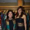 Bollywood actress Isha Koppikar with designer Ritu Kumar at Vogue Ritu Kumar fashion showcase at Lower Parel
