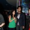 Shruti Hassan with Bollywood actor Siddharth Narayan at the special screening of film "Striker"
