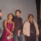 Bollywood actors Tanishtha, Abhay Deol and filmmaker Satish Kaushik at Road movie media meet at Bandra, Mumbai on Wednesday Night