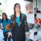 Bollywood actor Tabu at the promotional event of her upcoming movie "Toh Bat Pakki" at Riyaz Ganji store in Juhu, Mumbai