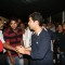 Filmmaker Karan Johar interacts with crowds at Cinemax at Andheri