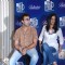 Ranvir Shorey and Konkona Sen Sharma at The Blue Mug play press meet