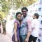 Dia Mirza & Arshad Warsi promotes Hum Tum Aur Ghost at Zoom Holi at Andheri, Mumbai