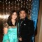 Navin Prabhakar with wife Seema at their wedding anniversary in Goregaon