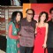 Alok Nath,Sara and Parul at Bidai serial success bash at Marima Lounge