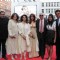Suzanne Roshan, Rakesh Roshan and Hrithik Roshan attends the European premiere of ''Kites'' at Odeon West End in London