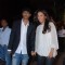Arjun Rampal and his wife Mehr Jessia at Raajneeti film success bash at Novotel