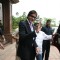 Amitabh Bachchan at ESPN Airtel Champions League Press conference at Taj Lands End, Bandra, Mumbai on Friday Afternoon