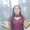 Nivedita enjoying rain