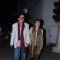 Sanjay Khan catch up on film Expendables at PVR, Juhu
