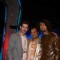 Neil Nitin Mukesh with Sonu and Rahat on the sets of Chote Ustad at Mehboob Studio