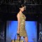 Model walks the ramp for Azeem Khan show presented by Standard Chartered at Grand Hyatt