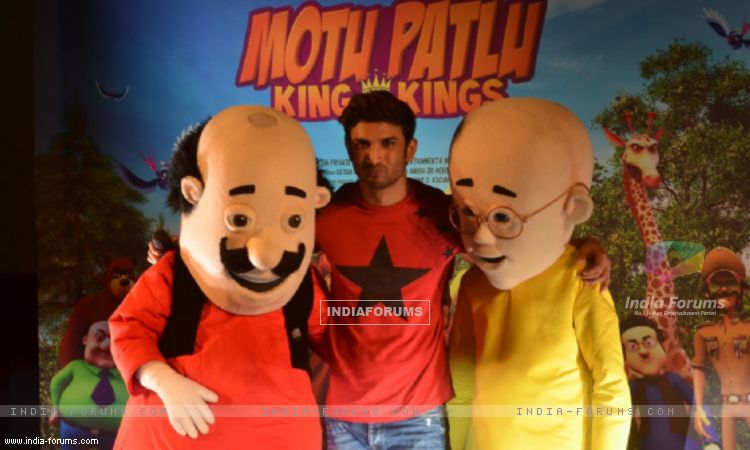 Sushant Singh Rajput launches 'Motu Patlu' 3D trailer | India Forums