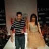 Chitrangada Singh on the ramp for Arpan Vohra's design at the Lakme Fashion Week