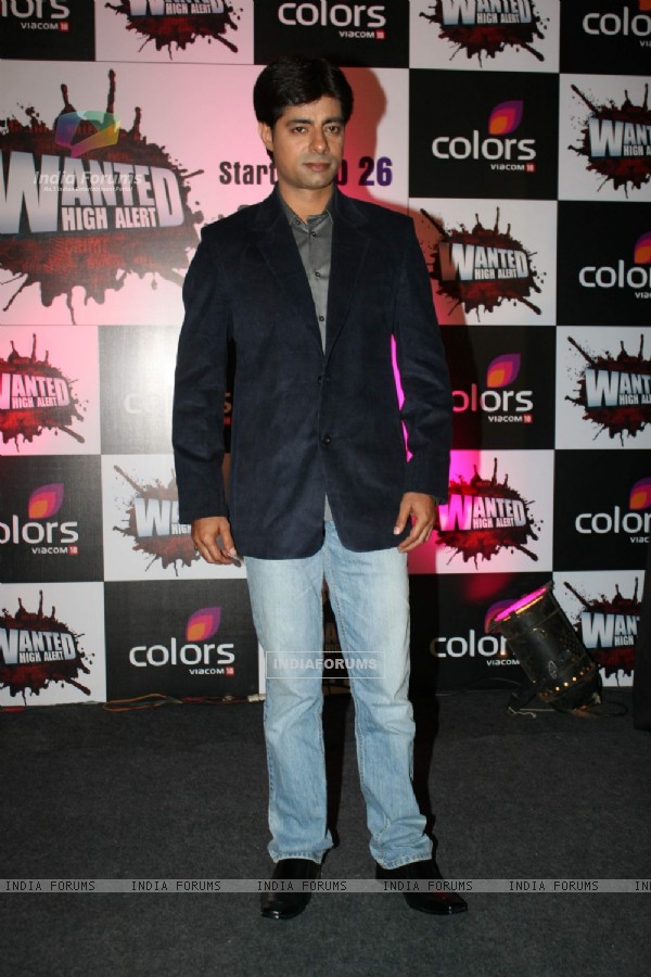 Sushant Singh at the Colors Wanted High Alert Show Press Conference at Novotel. .