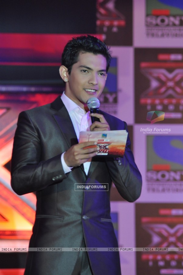 Aditya Narayan at 'X Factor India' Launch