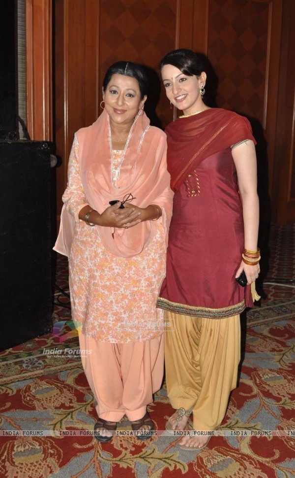 Upasana Shukla and Alka Shlesha at launch of SAB TV serial Ammaji Ki Galli at JW Marriott