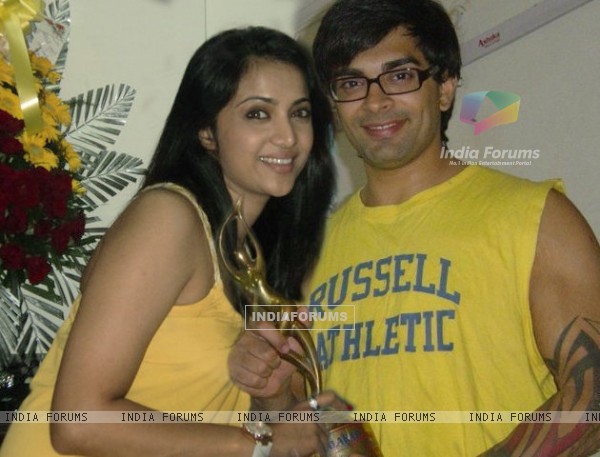 Karan Singh Grover with Shilpa Anand