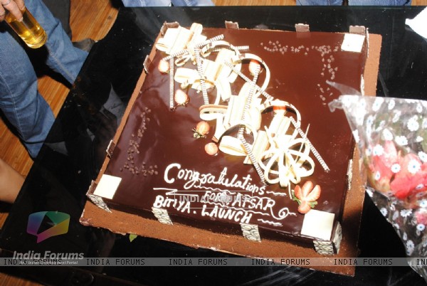 Chocolate cake was cut at Producer Raakesh Paswan bash