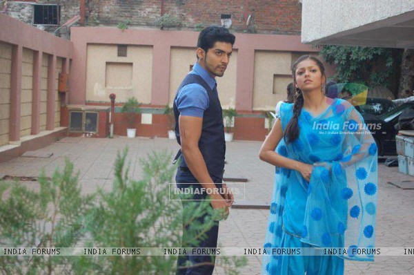Geet And Maan Outside the Office