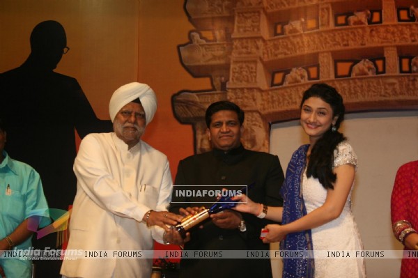 Bollywood stars at Dadasaheb Ambedkar Awards organised by Kailash Masoom and Harish Shah at Shanmukhananda Hall in Mumbai