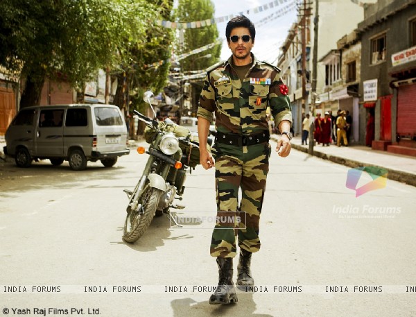Shah Rukh Khan shooting for Yash Chopra's untitled directorial film