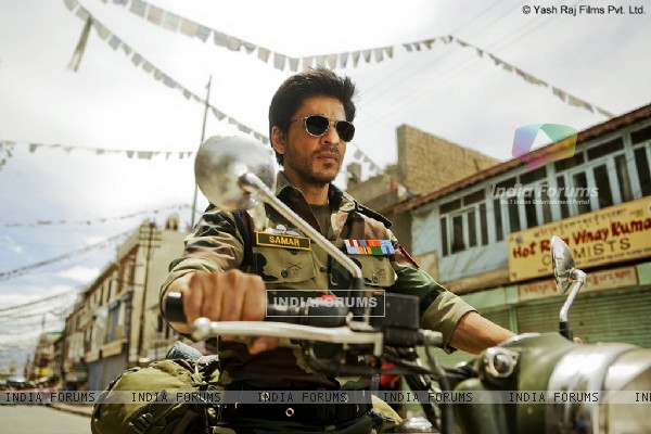 Shah Rukh Khan shooting for Yash Chopra's untitled directorial film
