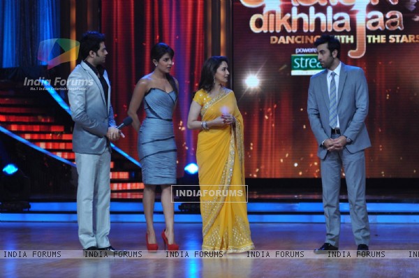 Film Promotion Barfi on Set Jhalak Dikhhla Jaa