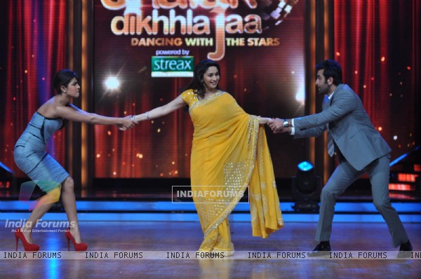 Film Promotion Barfi on Set Jhalak Dikhhla Jaa